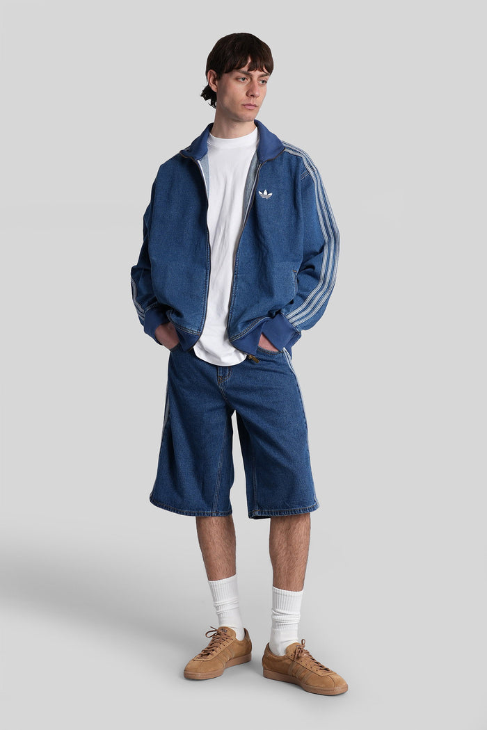 Denim Fb Tt Sweatshirt Cyan Abbigliamento