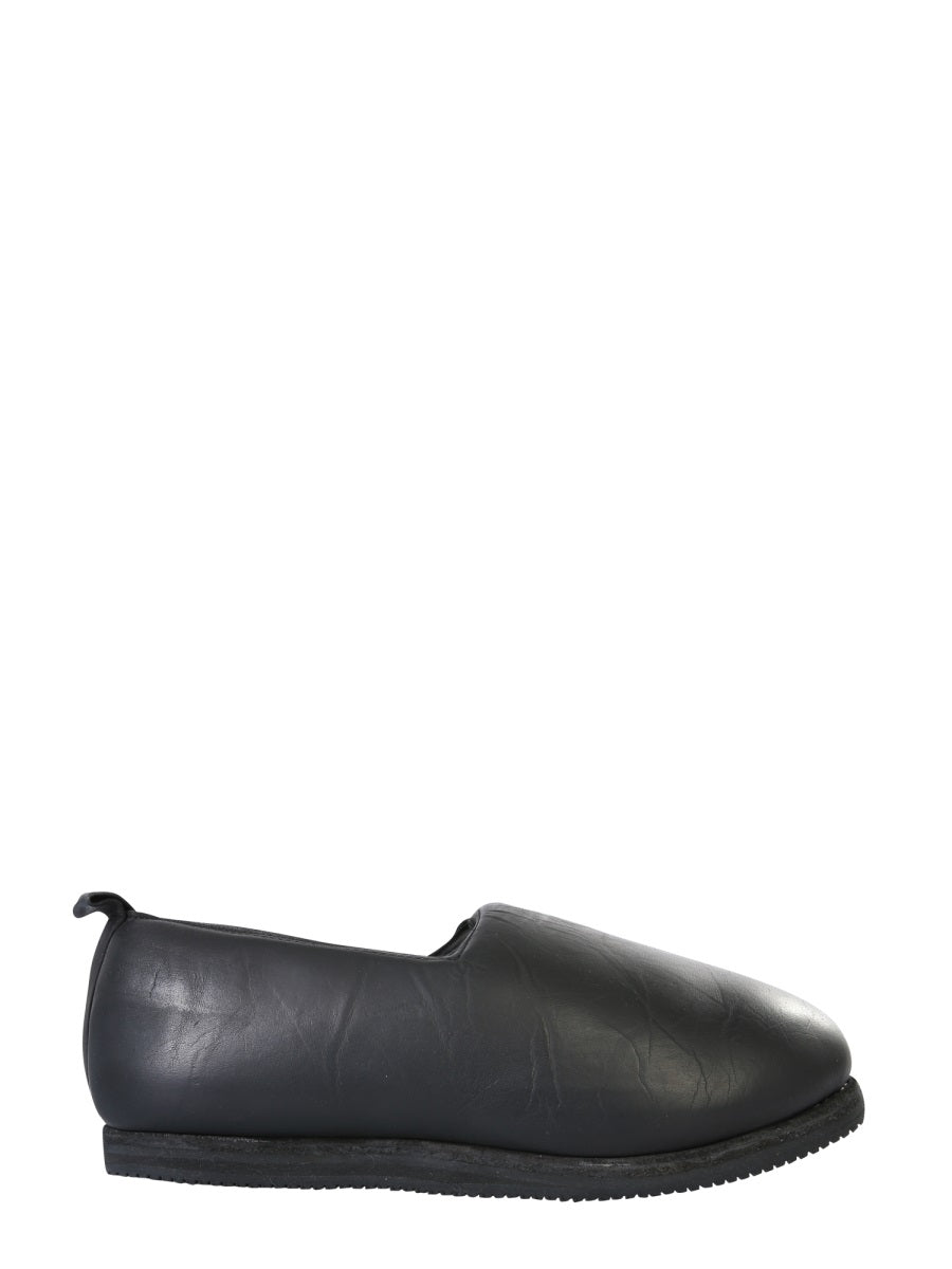 Slipper Sneakers Black Kangaroo Trainers