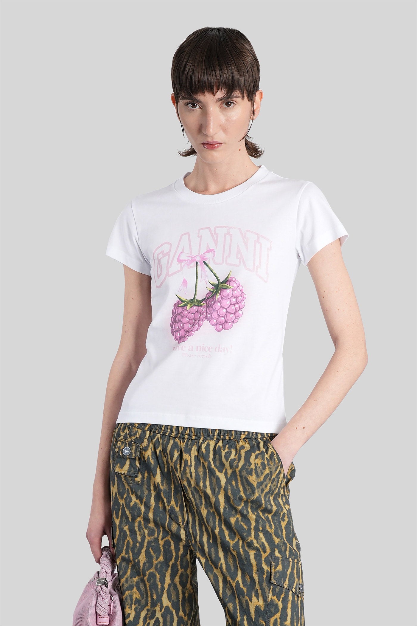 T-Shirt White Cotton Abbigliamento