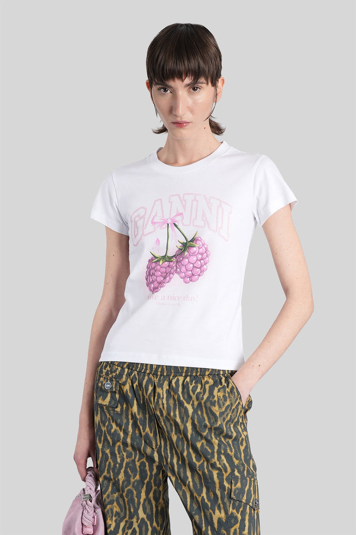 T-Shirt White Cotton Abbigliamento