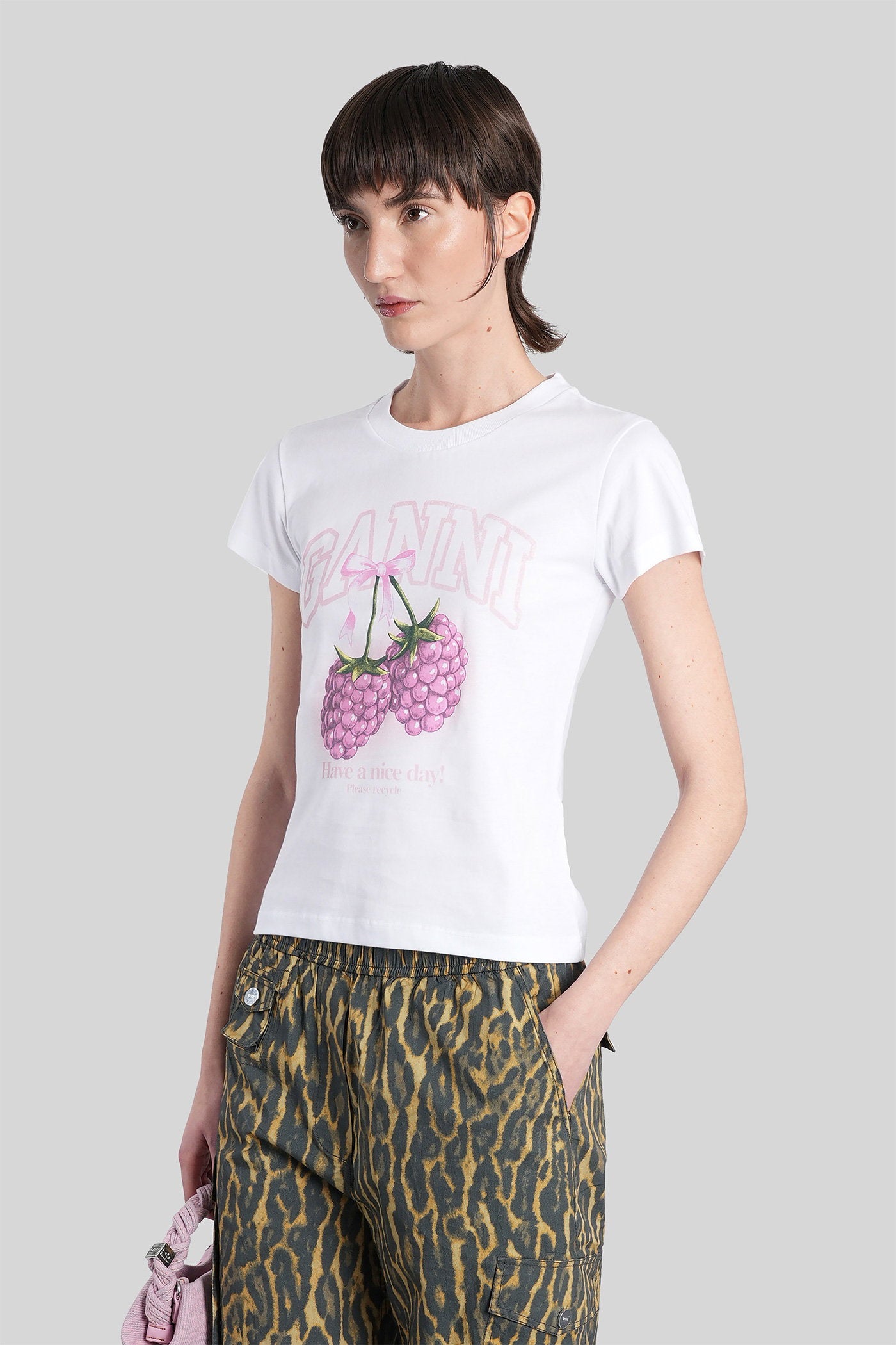 T-Shirt White Cotton Abbigliamento
