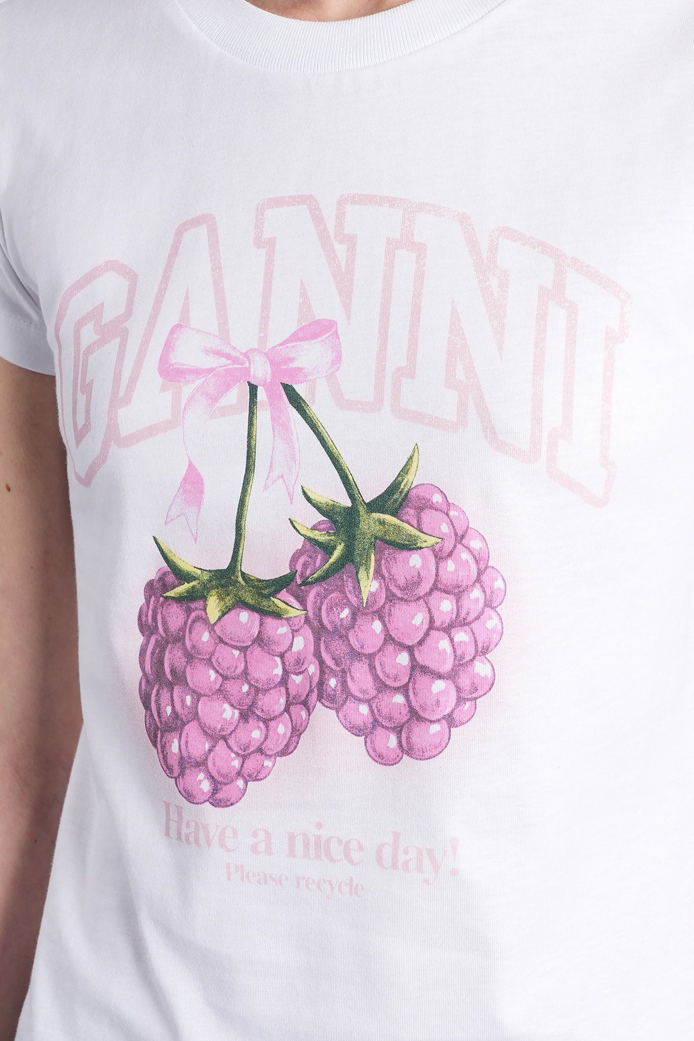 T-Shirt White Cotton Abbigliamento