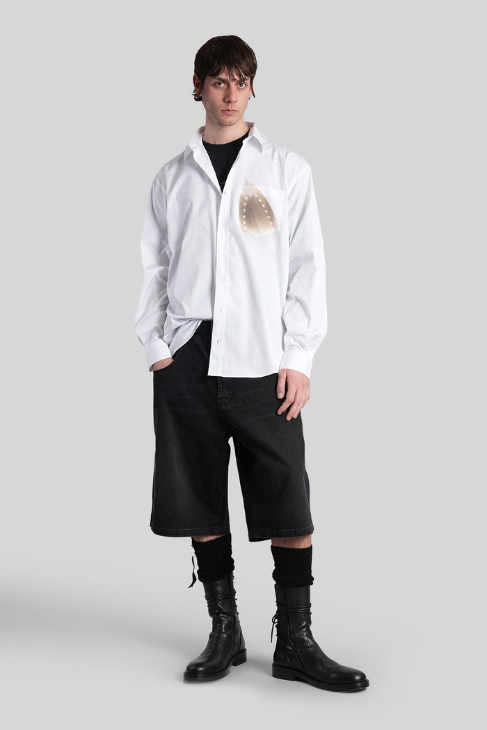 Shirt White Cotton Abbigliamento