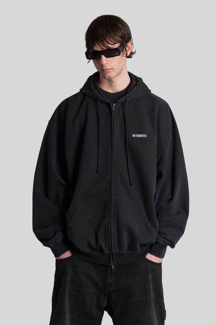 Sweatshirt Black Cotton Abbigliamento