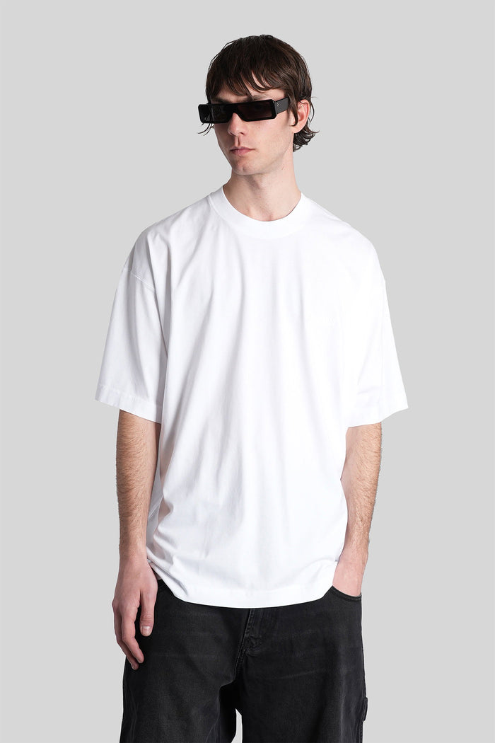 T-Shirt White Cotton Abbigliamento