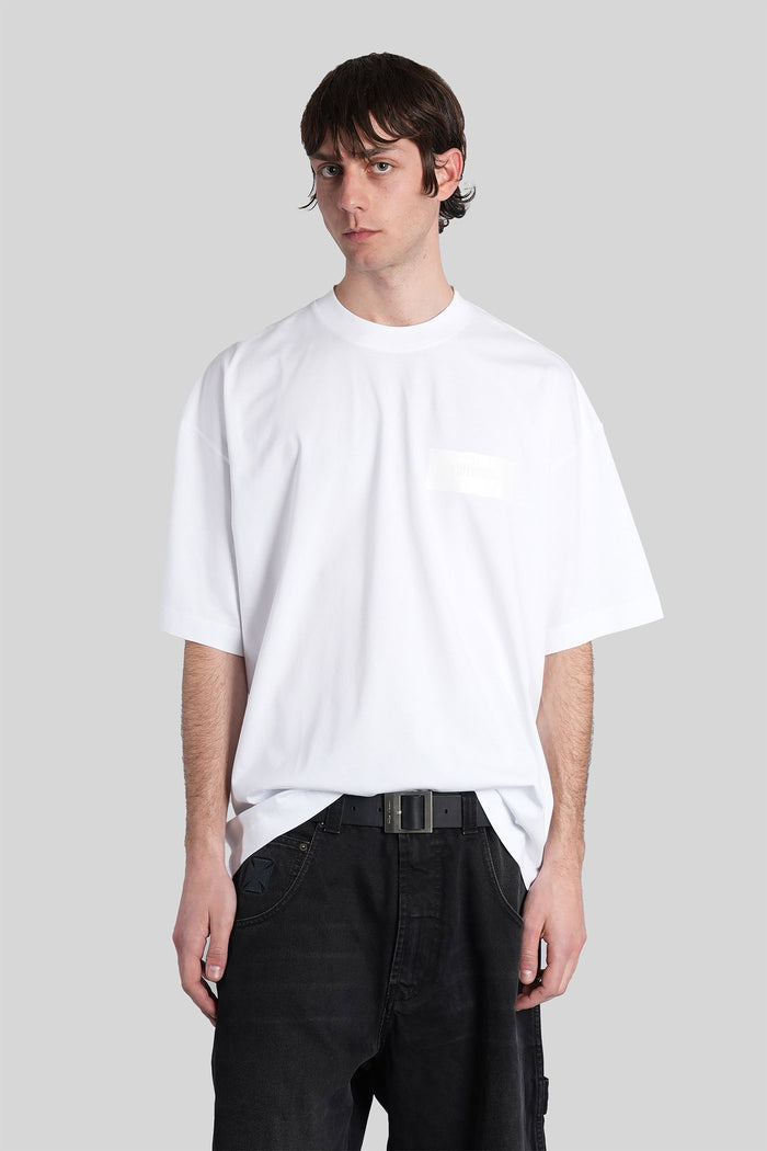 T-Shirt White Cotton Abbigliamento