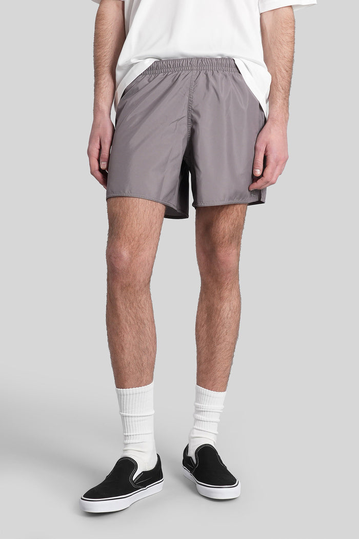 Beachwear Grey Polyester Abbigliamento