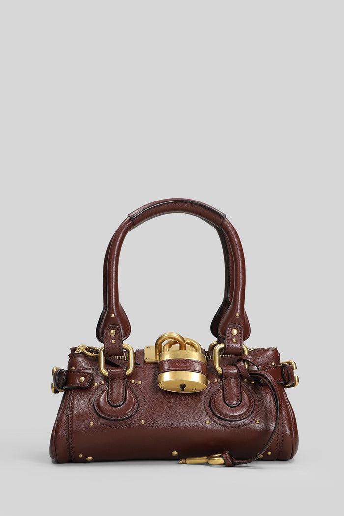 Paddington Shoulder Bag Brown Leather Borse