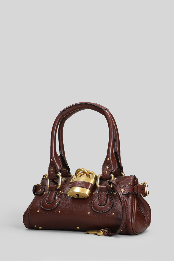 Paddington Shoulder Bag Brown Leather Borse