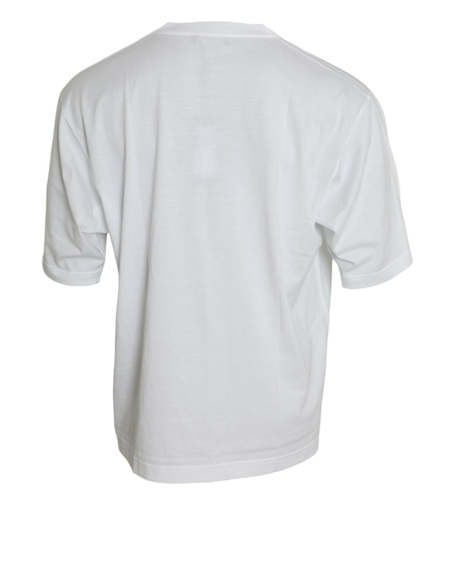 Dolce & Gabbana 100% Cotton t-shirt in white