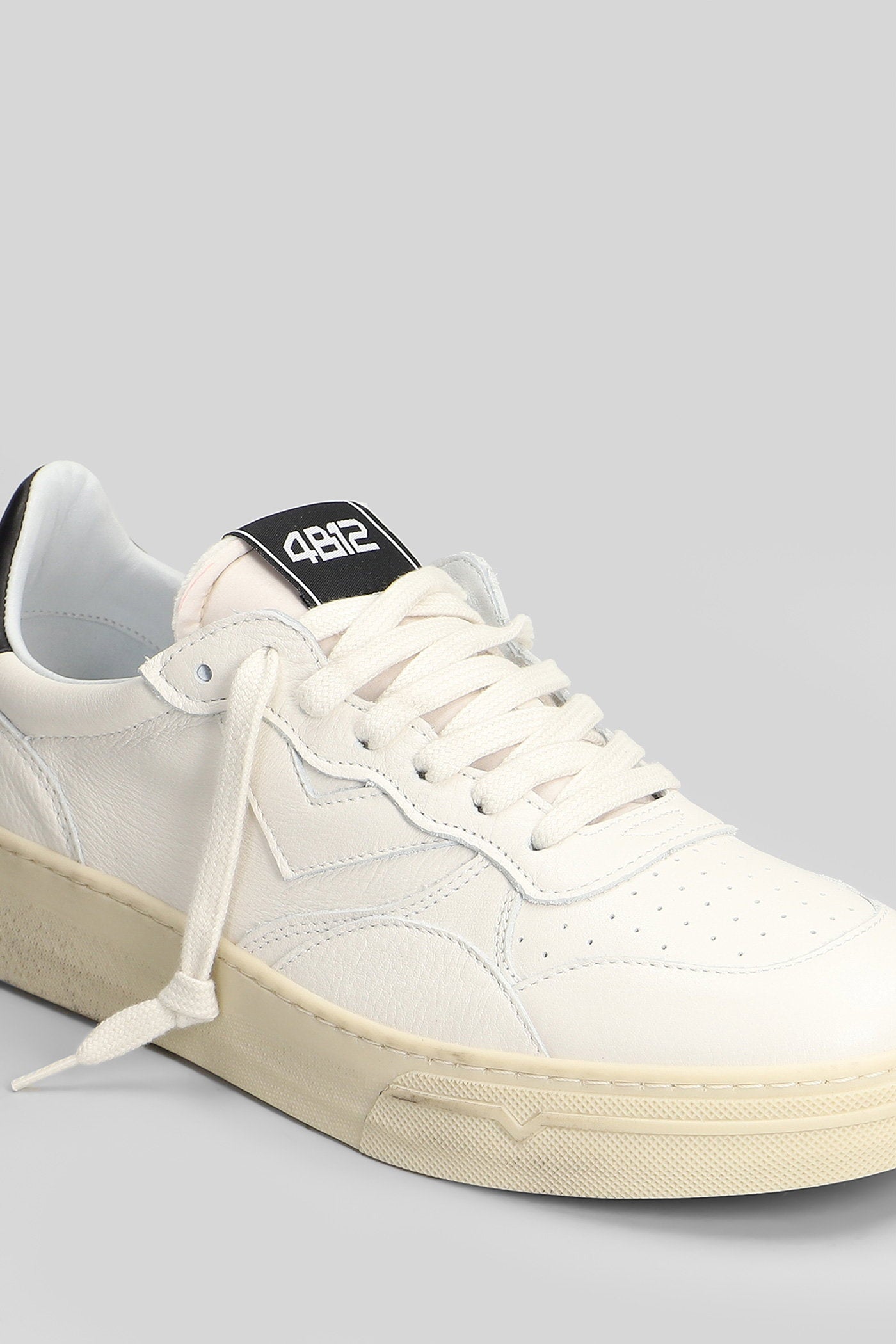 Hyper Sneakers White Suede And Leather Scarpe