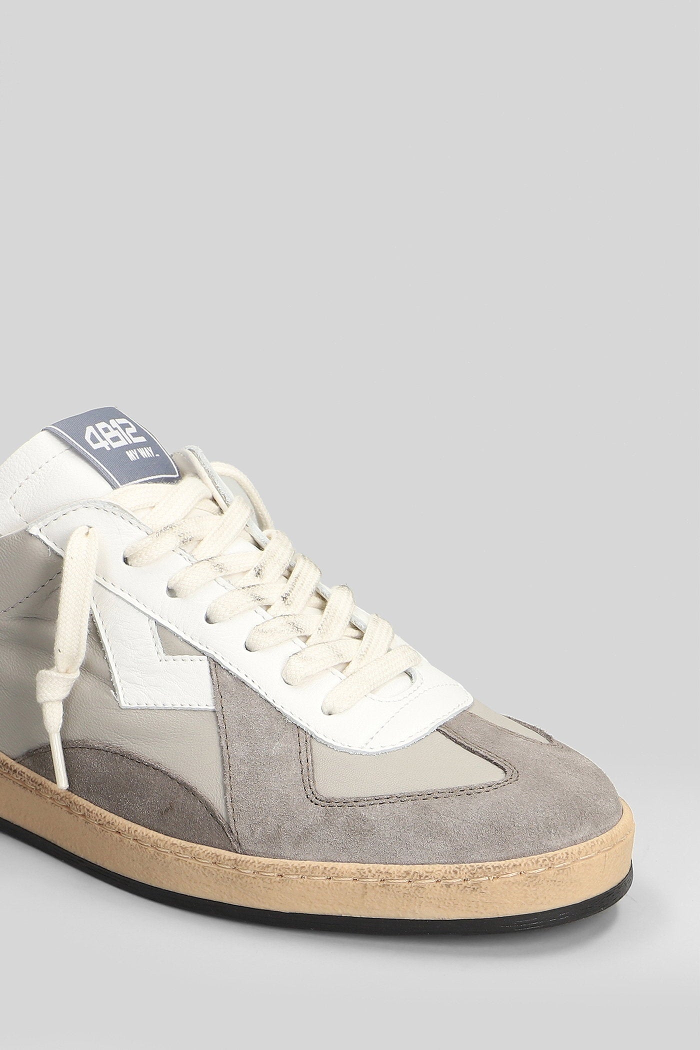 Marshall Sneakers White Leather Scarpe