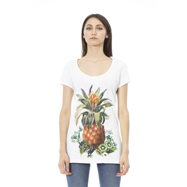Just Cavalli Cotton t-shirt in white