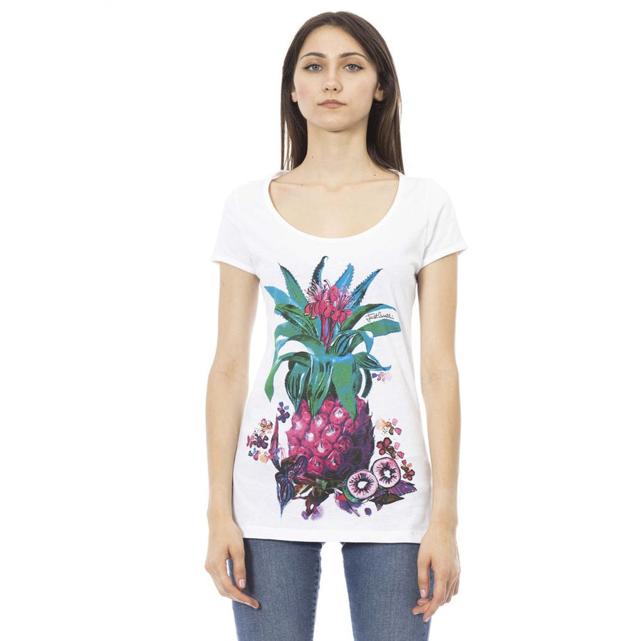 Just Cavalli Cotton t-shirt in white