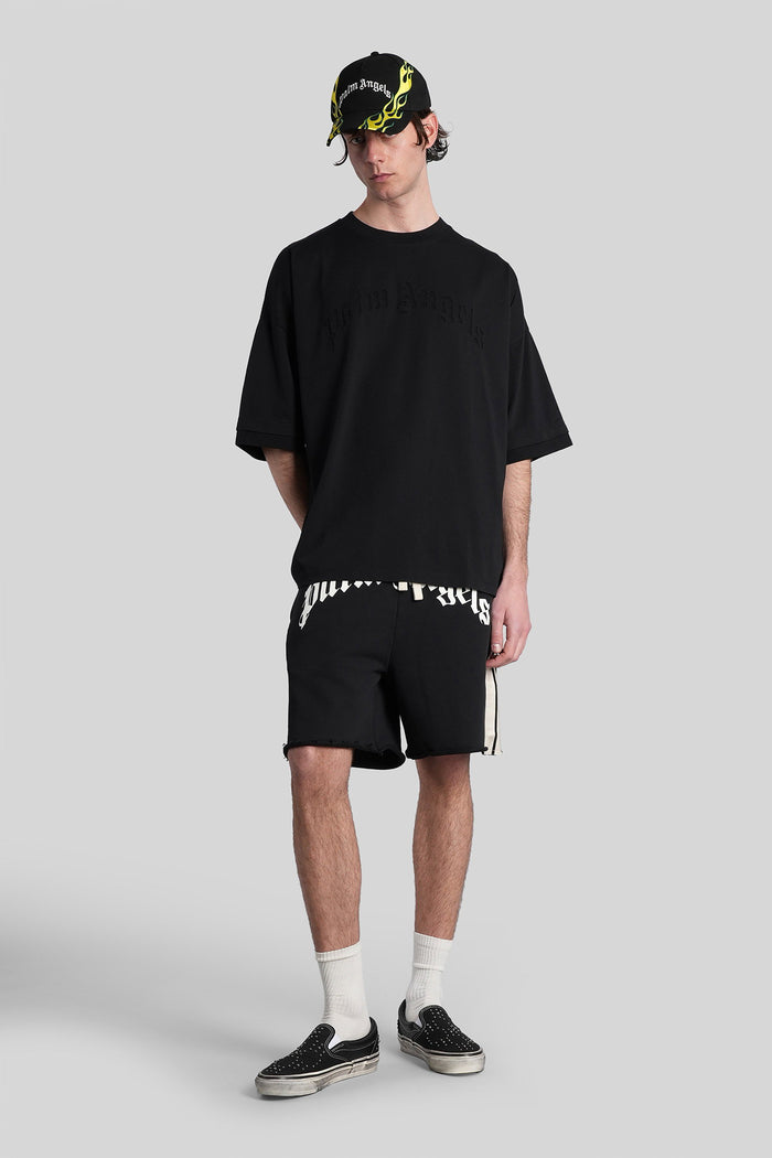T-Shirt Black Cotton Abbigliamento