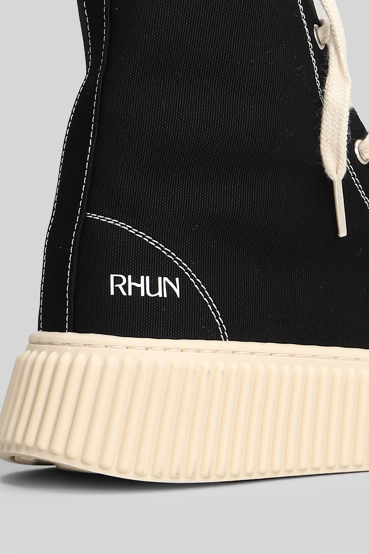 Canvas High Sneakers Black Scarpe