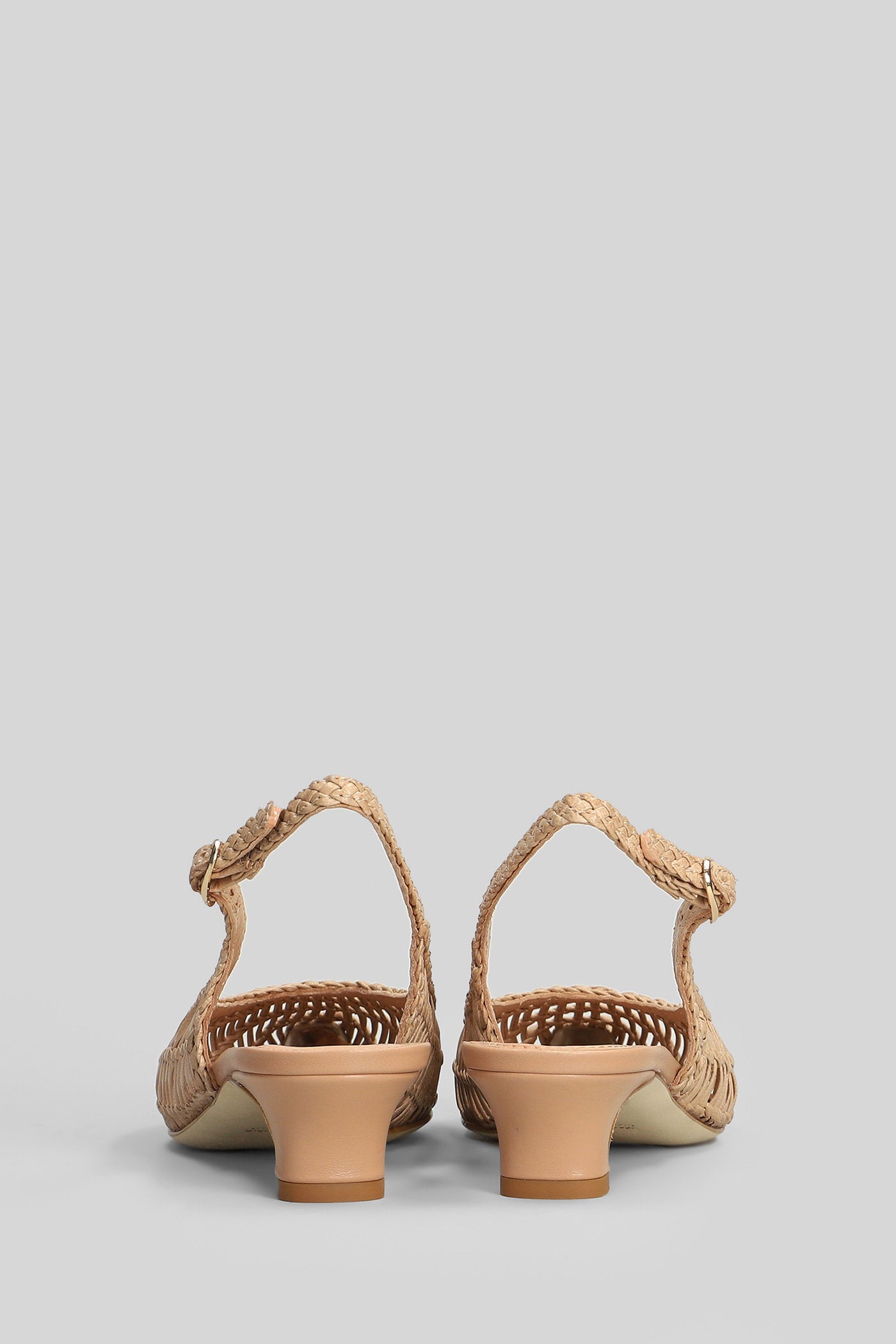 Pumps Beige Leather Scarpe