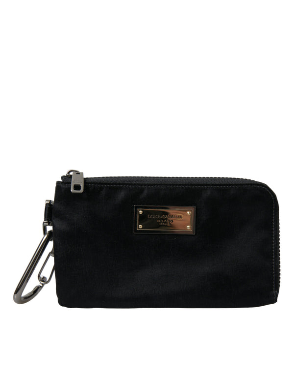 Dolce & Gabbana 64% Nylon coin purse in black