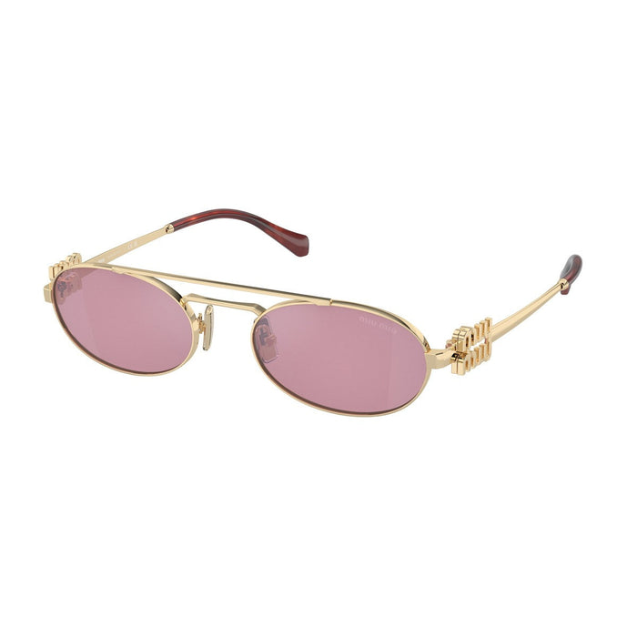 Miumiu 0mu 54zs Gold Metallo Sunglasses