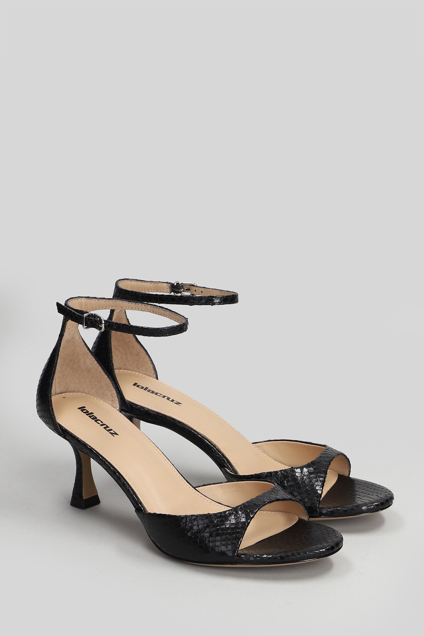Kumala 65 Sandals Black Leather Scarpe