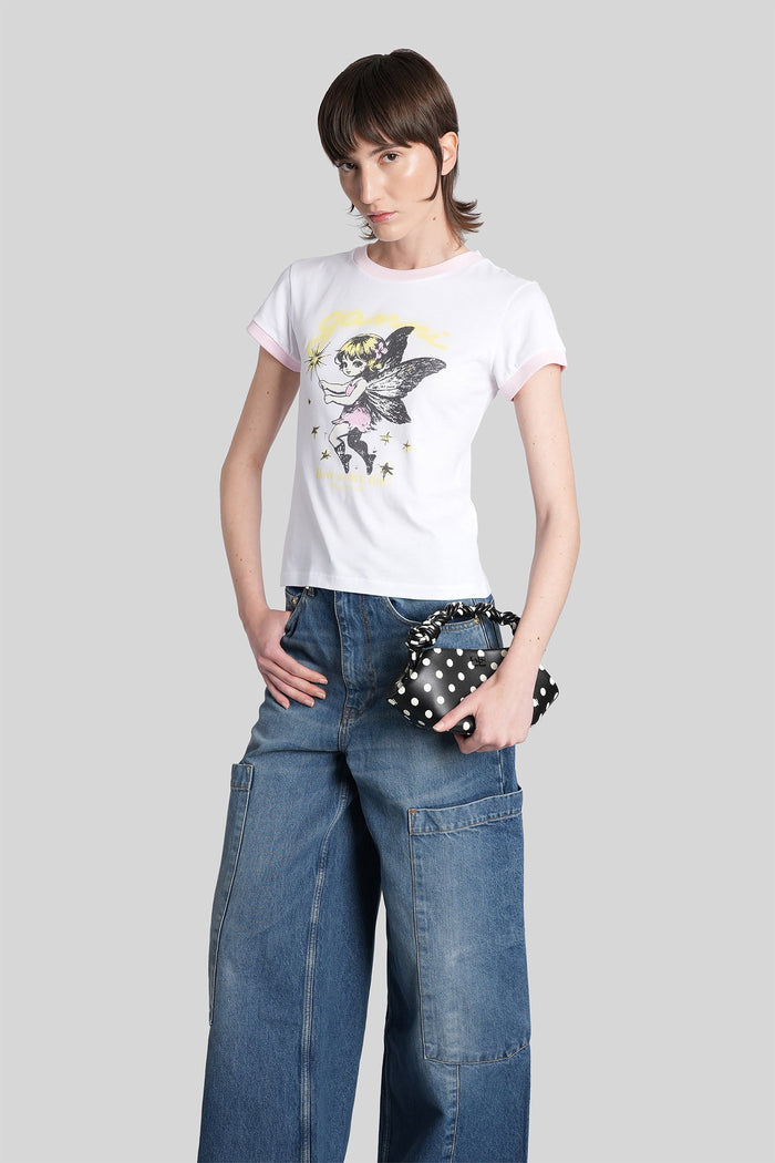 T-Shirt White Cotton Abbigliamento