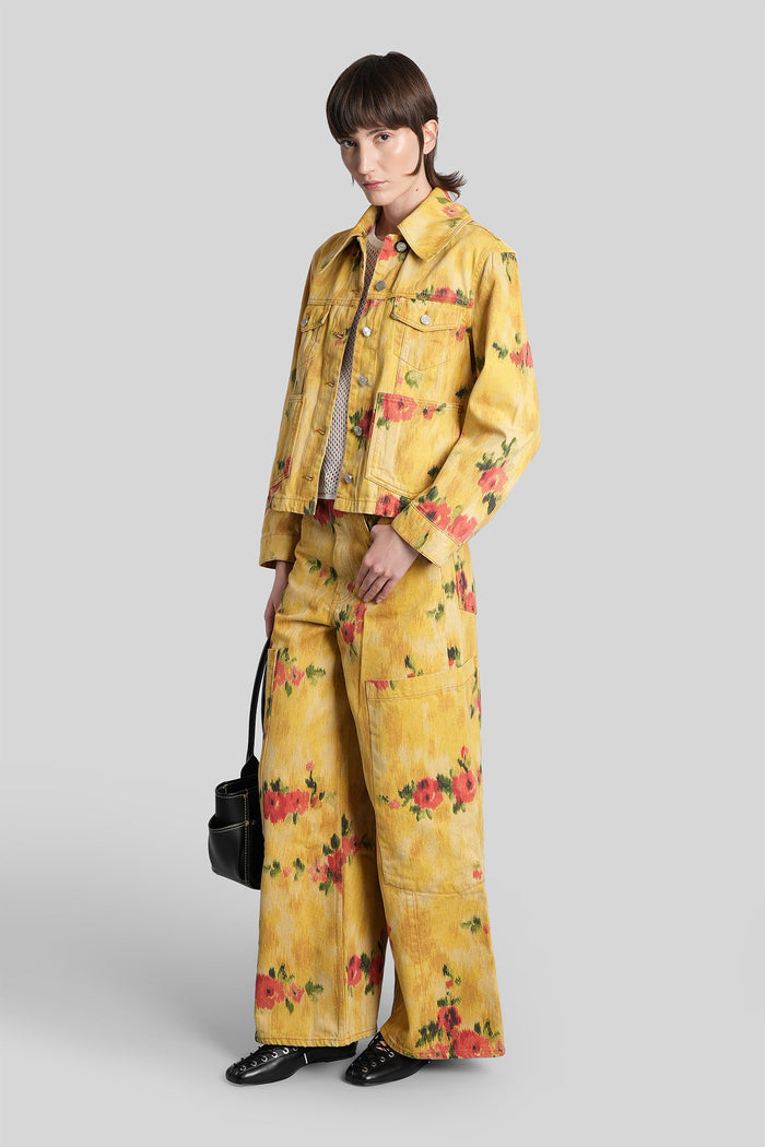 Jeans Yellow Cotton Abbigliamento