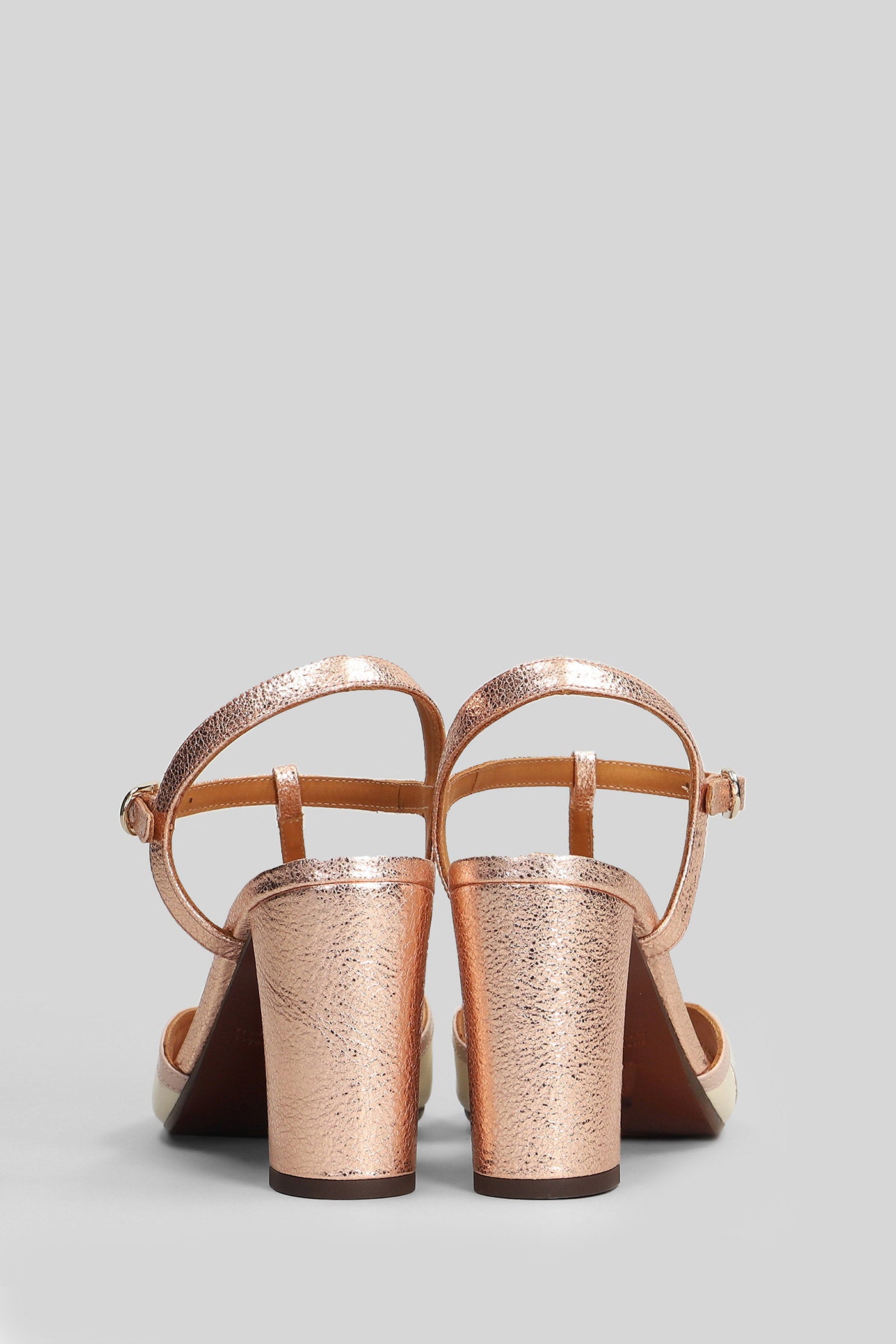 Bejo Sandals Rose-Pink Leather Scarpe