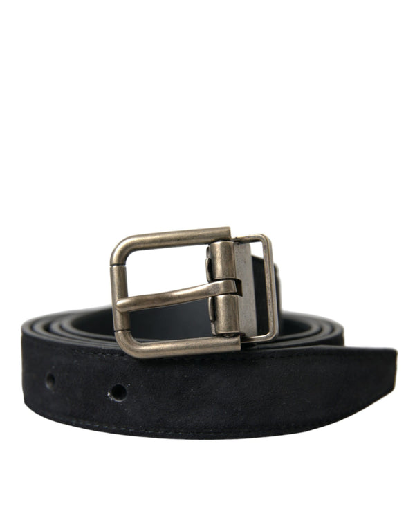 Dolce & Gabbana 100% Goat Leather belt in black