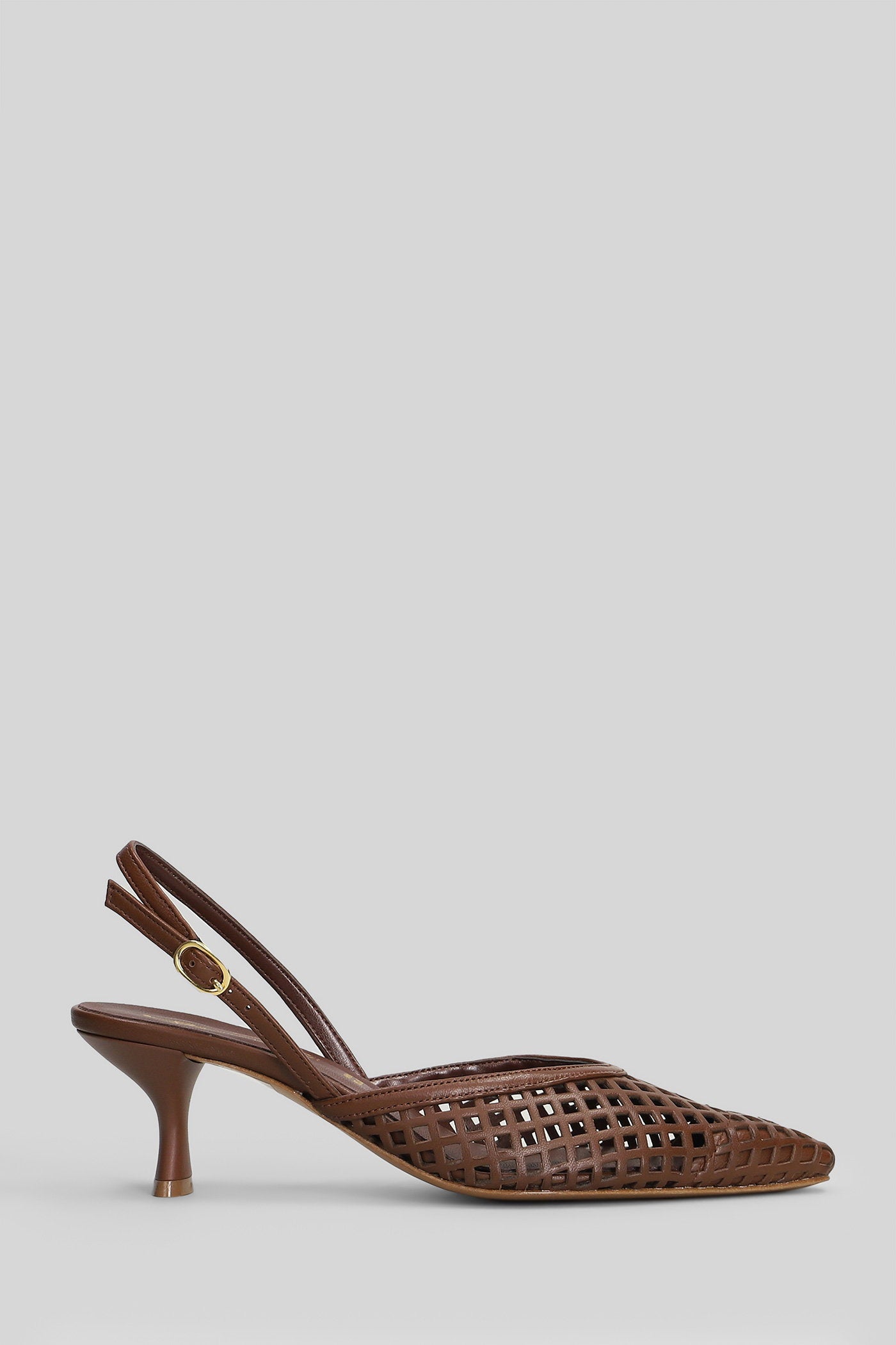 Pumps Brown Leather Scarpe