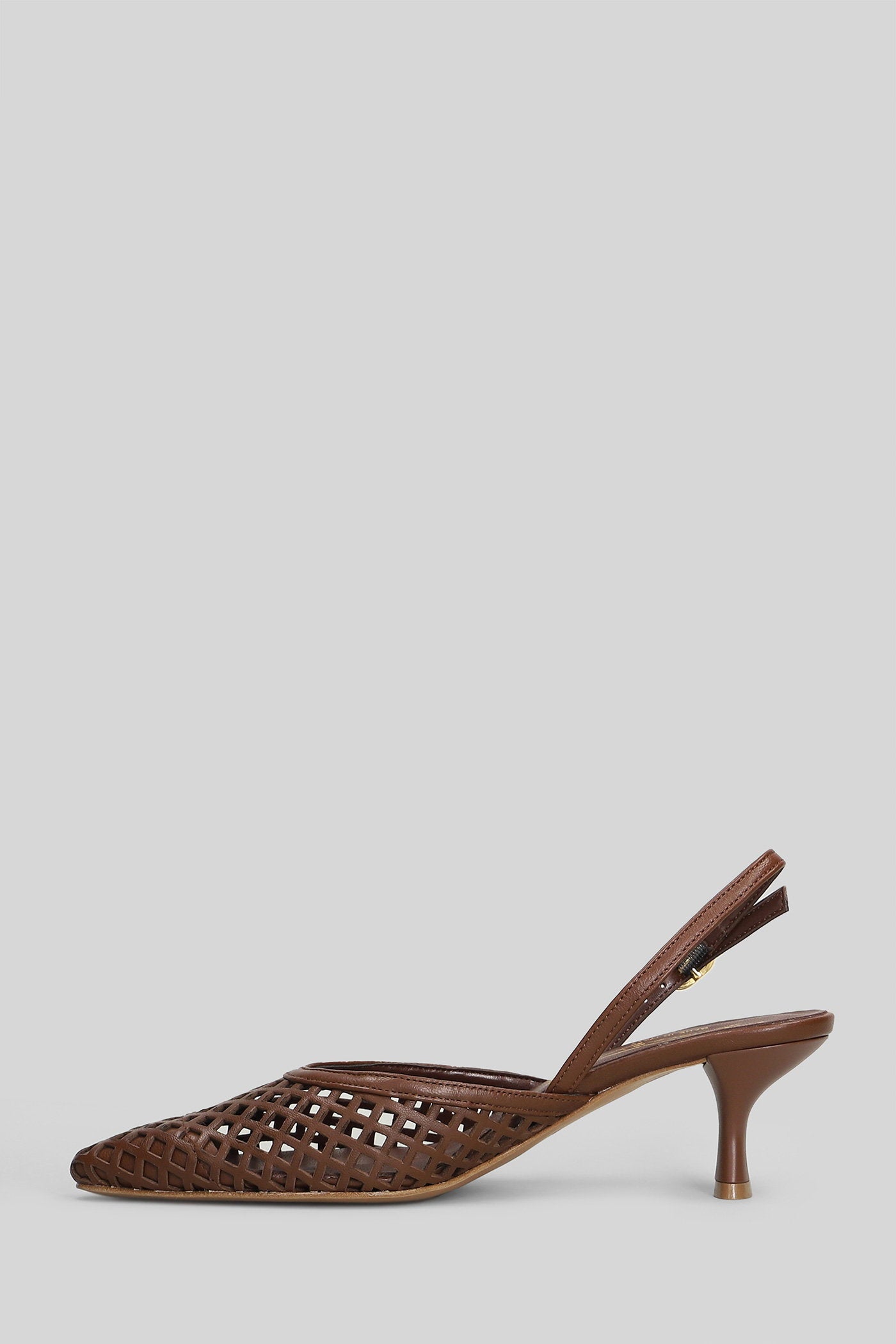 Pumps Brown Leather Scarpe