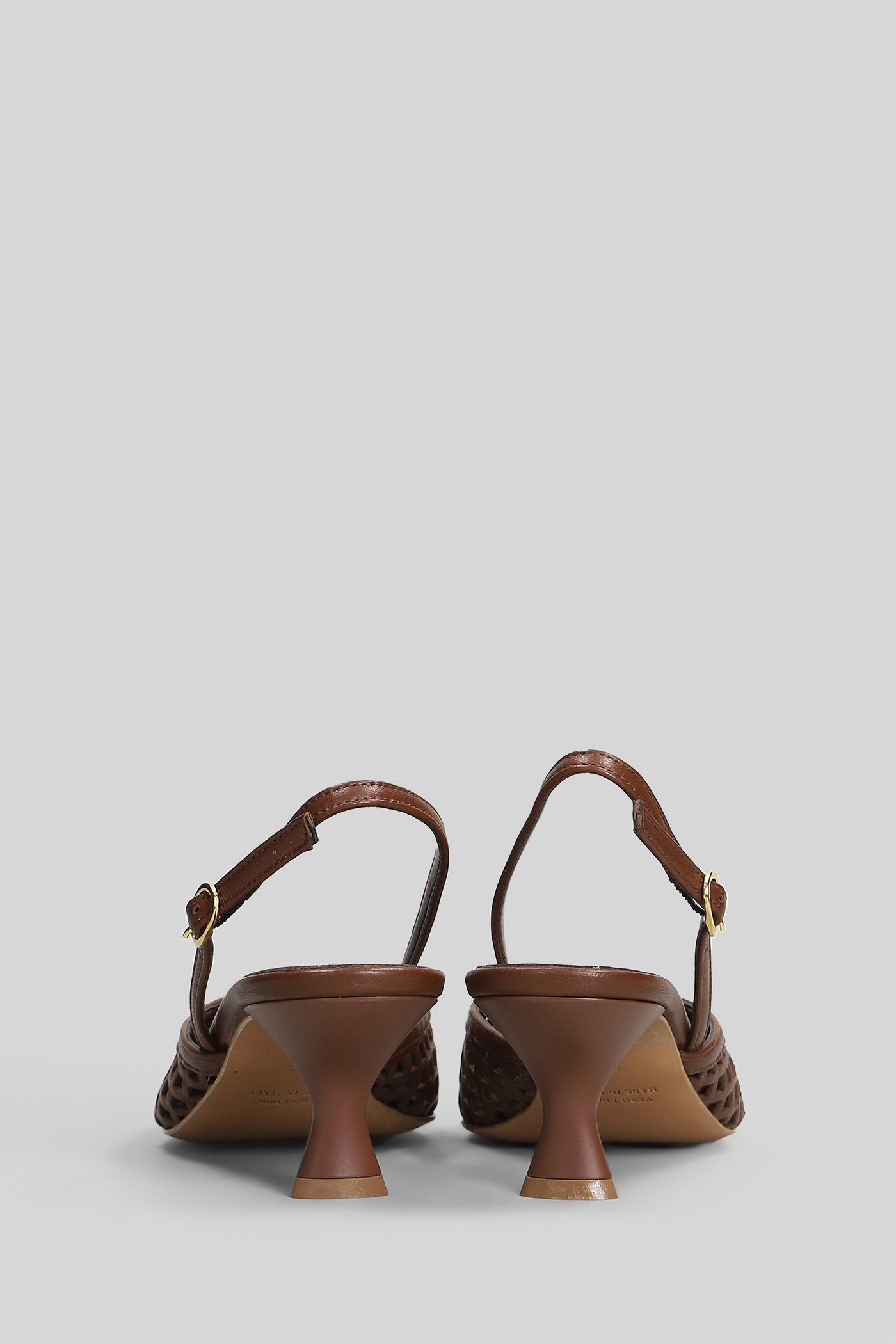 Pumps Brown Leather Scarpe