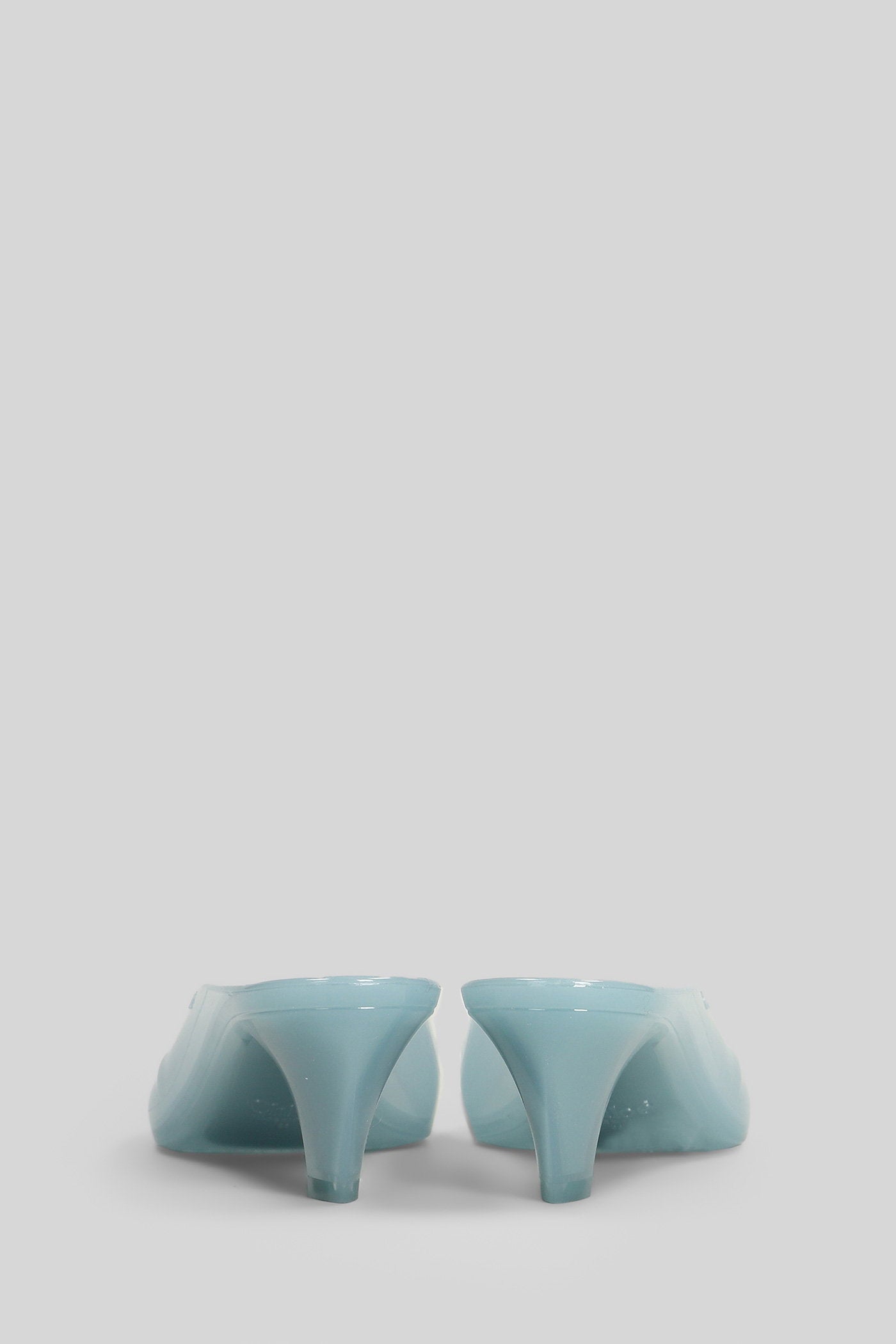 Chloe Jelly Sandals Cyan Pvc Scarpe