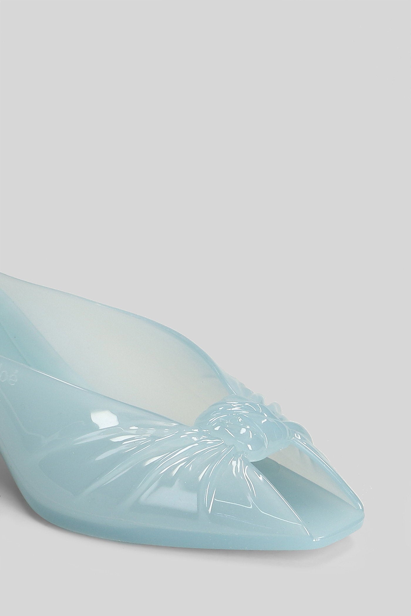 Chloe Jelly Sandals Cyan Pvc Scarpe