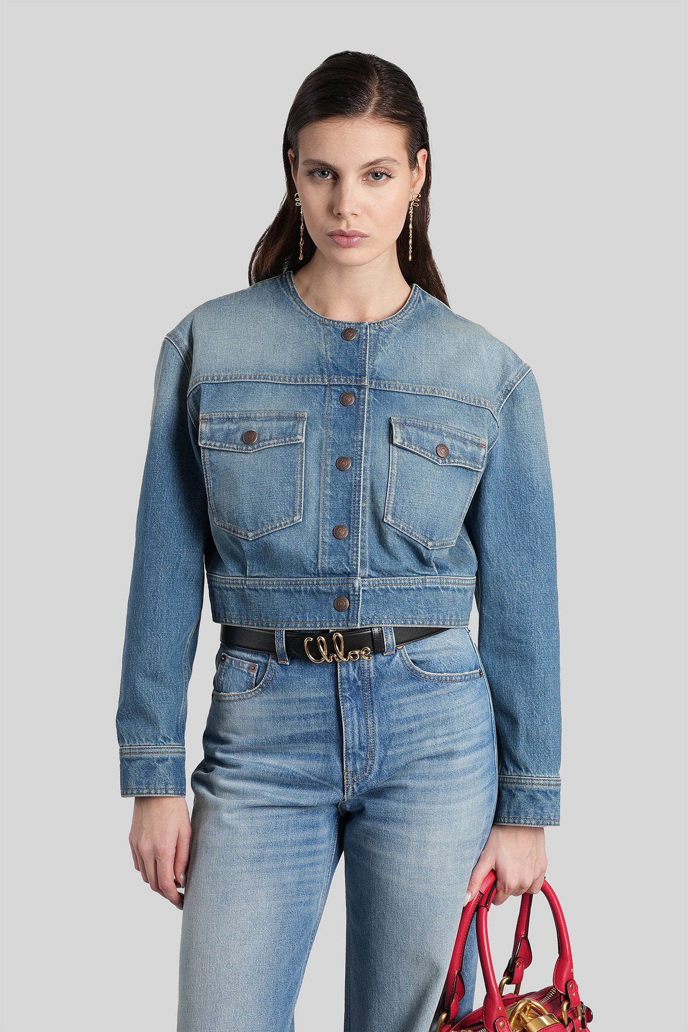 Denim Jackets Blue Abbigliamento