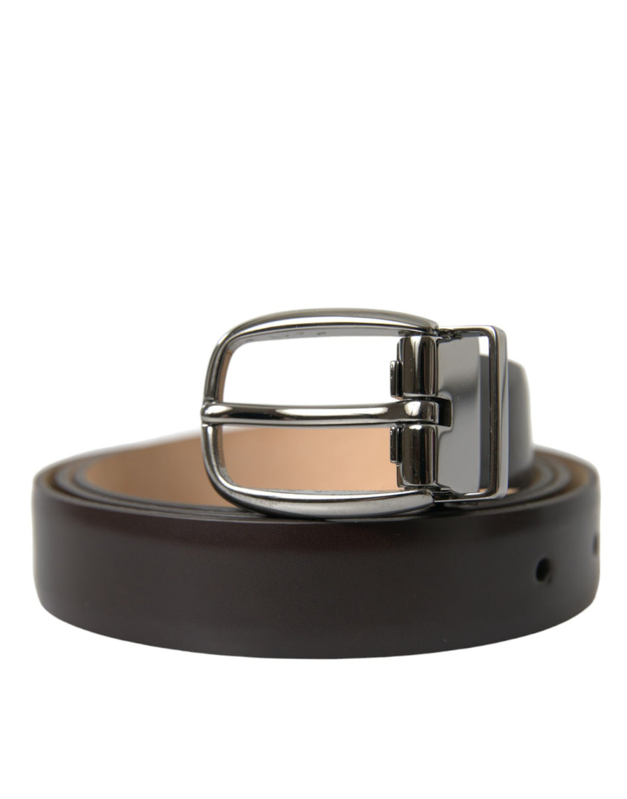 Dolce & Gabbana 100% Leather belt in brown