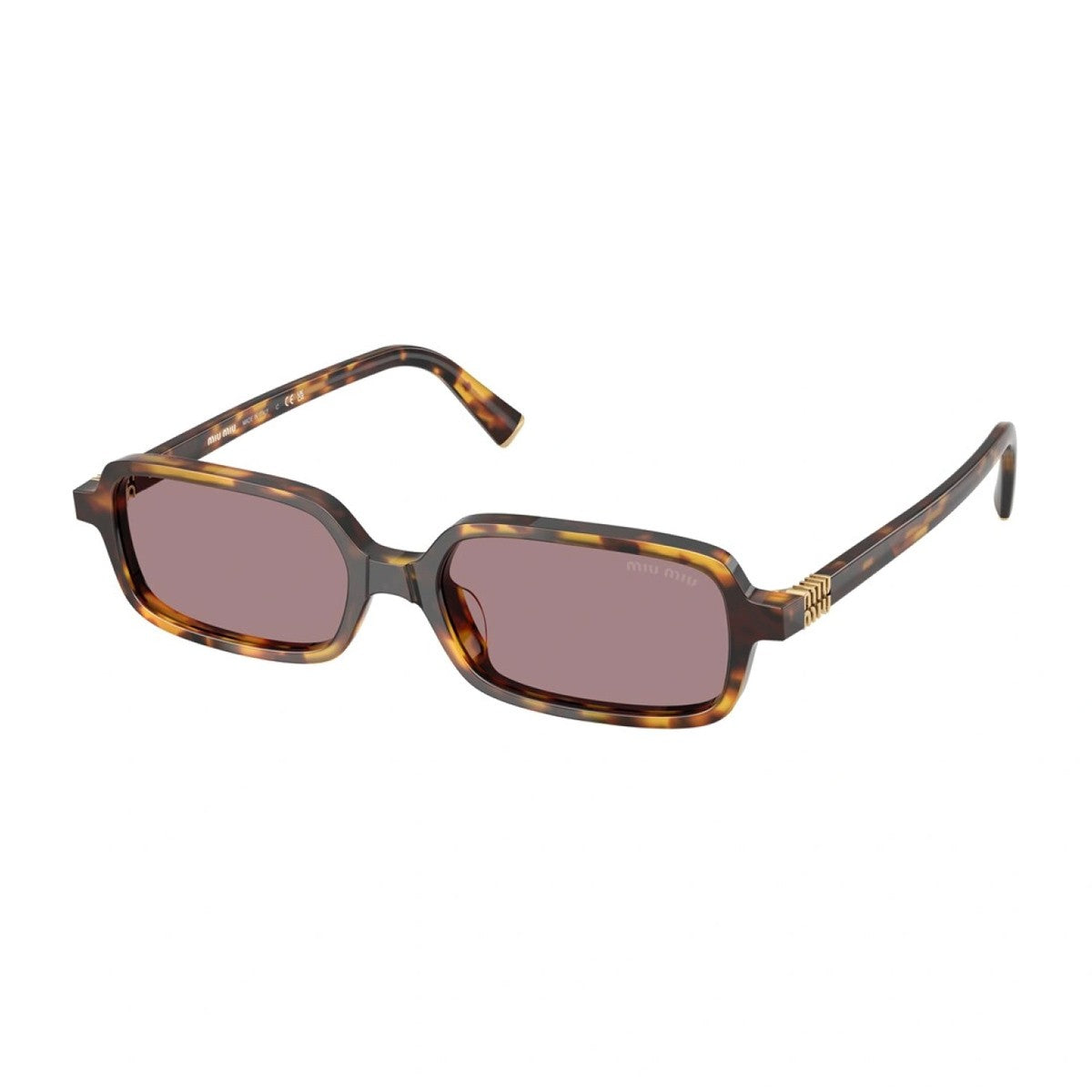 Miu 0mu 11zs Regard Brown Acetato Sunglasses