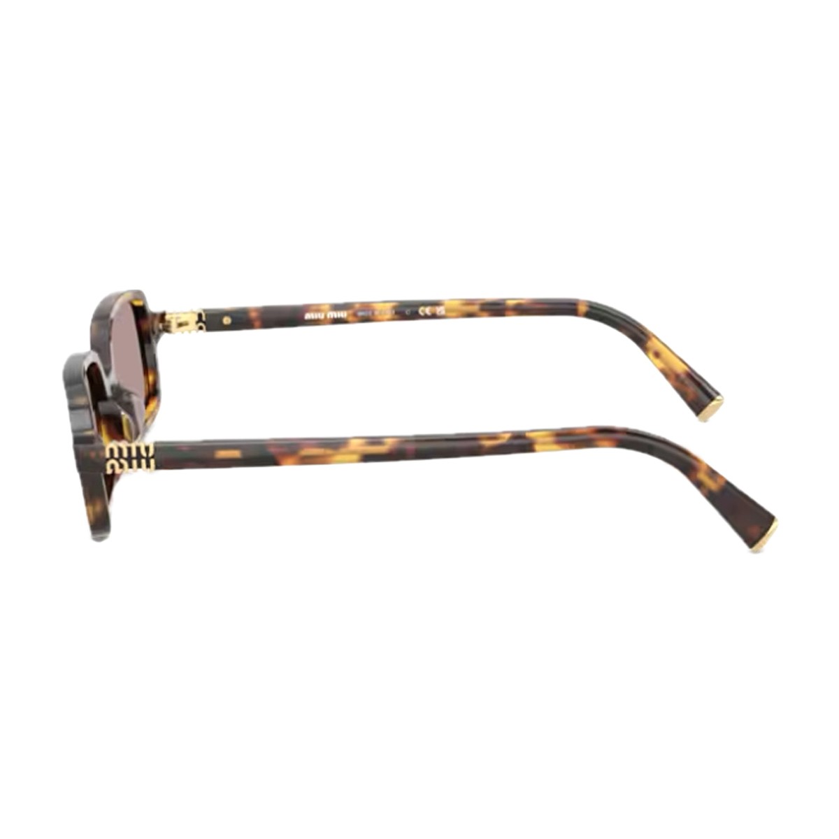Miu 0mu 11zs Regard Brown Acetato Sunglasses