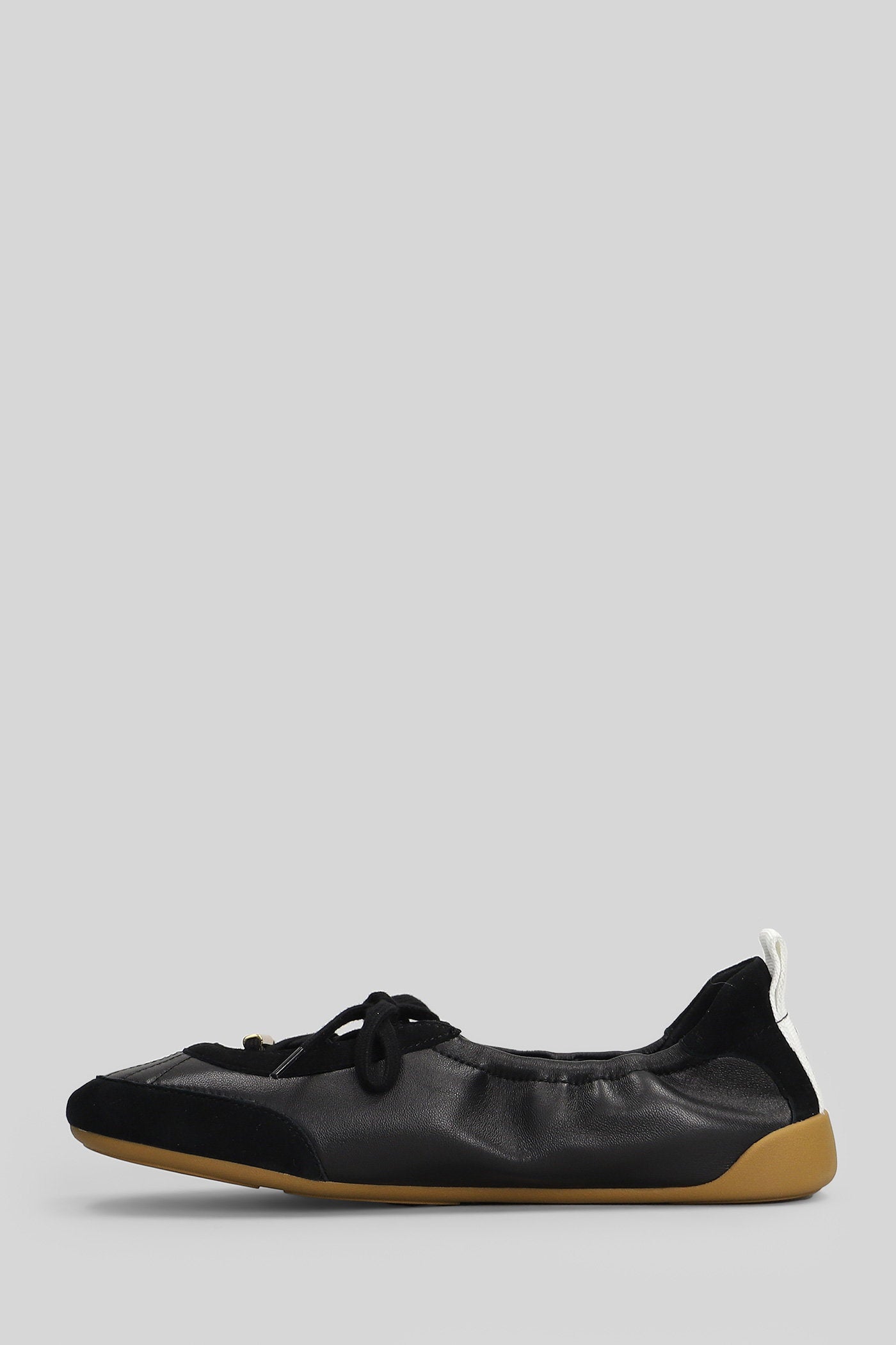 Kick Sneakers Black Suede And Fabric Scarpe