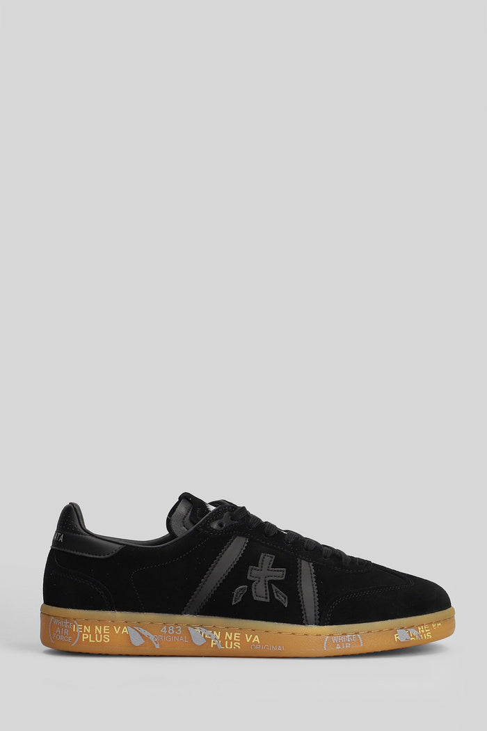 Bonnie Sneakers Black Suede Scarpe
