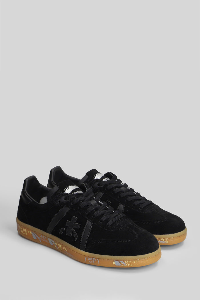 Bonnie Sneakers Black Suede Scarpe