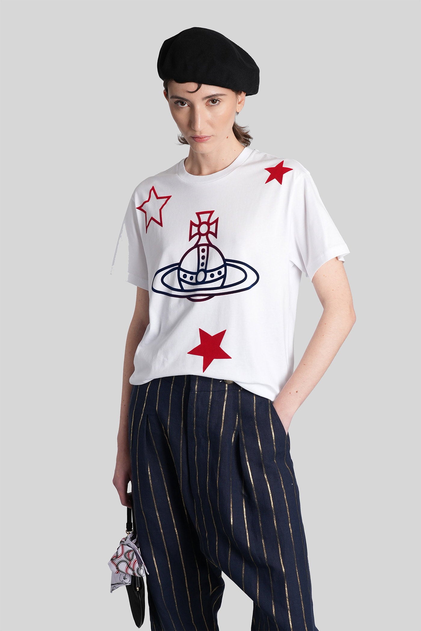 T-Shirt White Cotton Abbigliamento