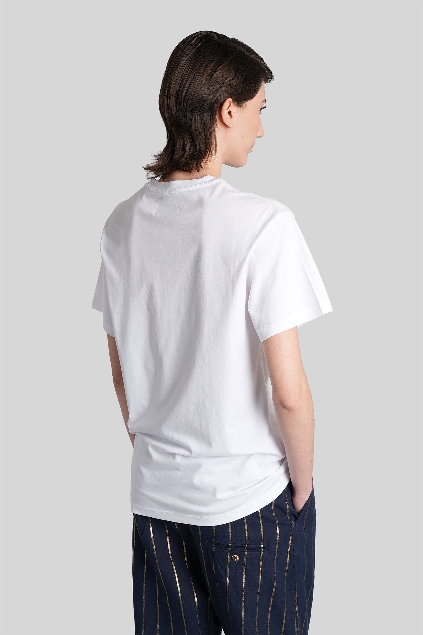 T-Shirt White Cotton Abbigliamento