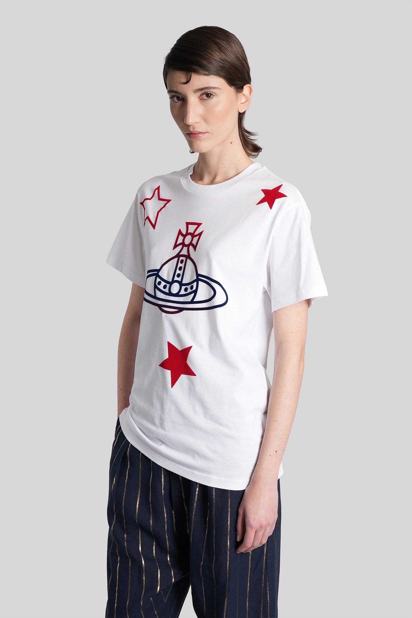 T-Shirt White Cotton Abbigliamento