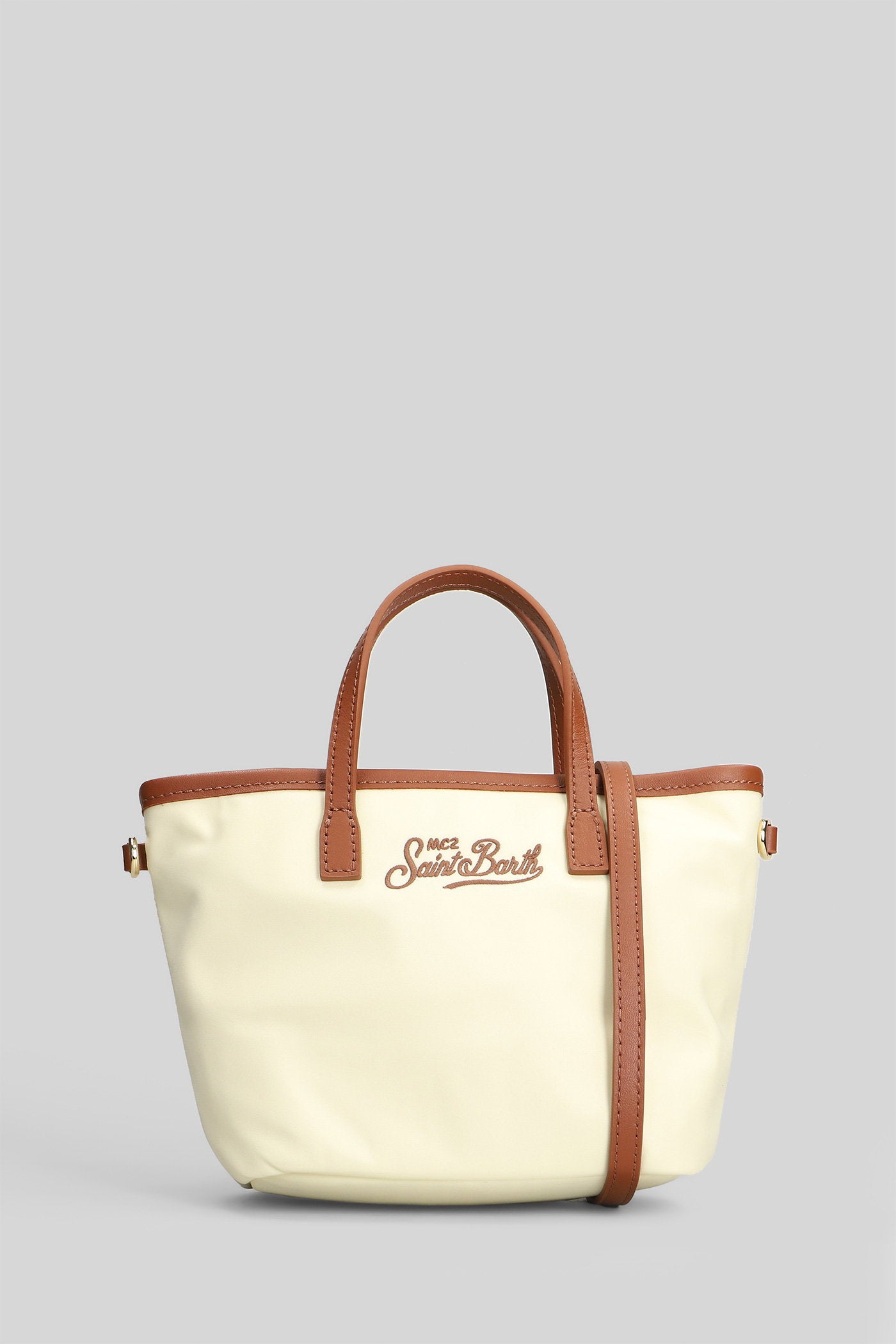 City Bag Mini Nylon Hand White Borse