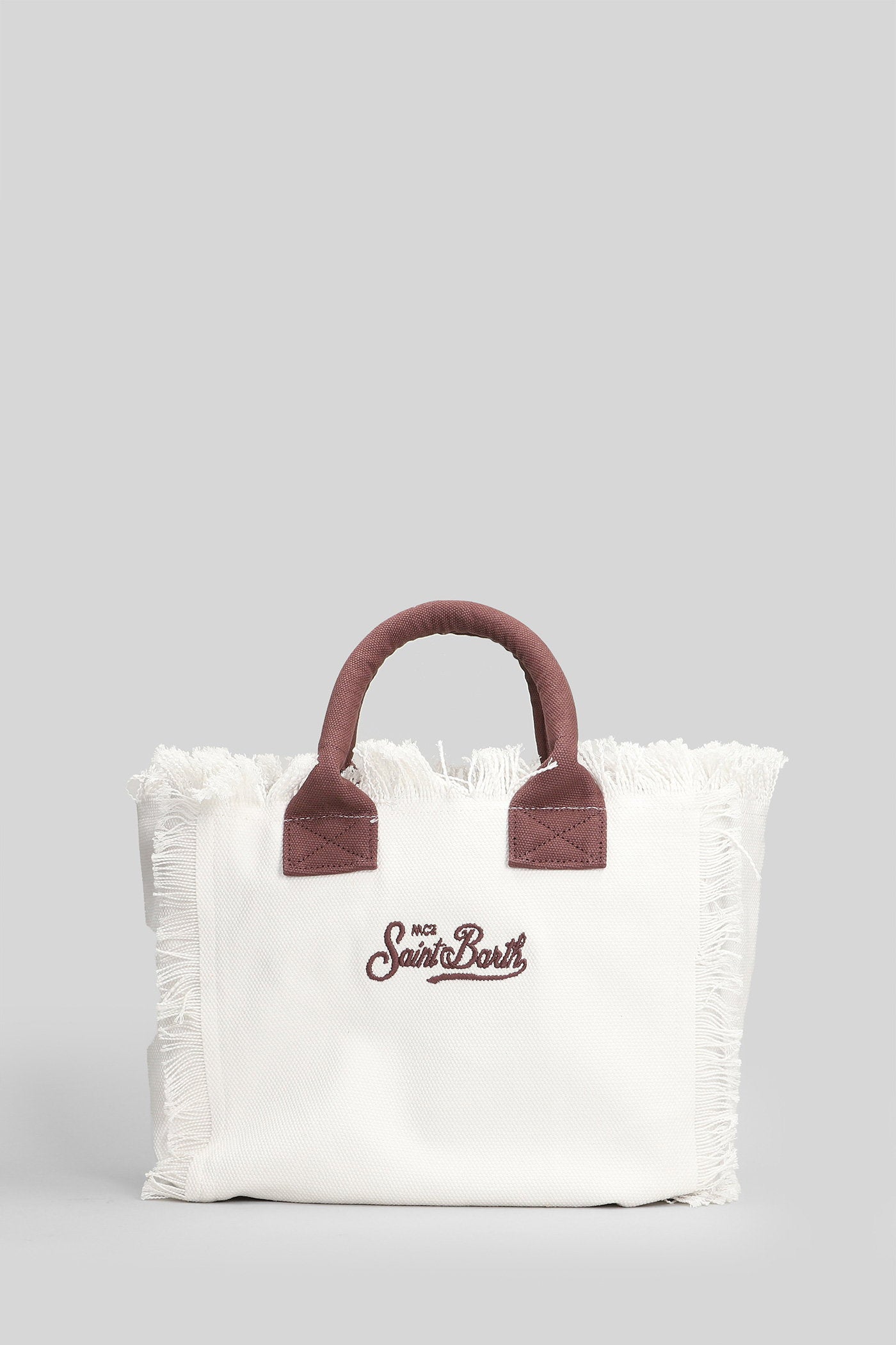 Colette Hand Bag White Canvas Borse