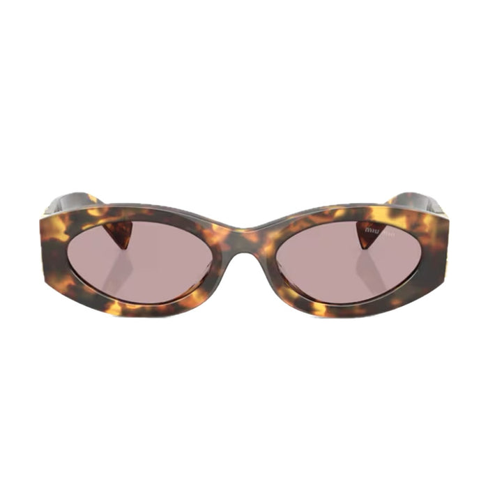 Miu 0mu 11ws Glimpse Brown Acetato Sunglasses