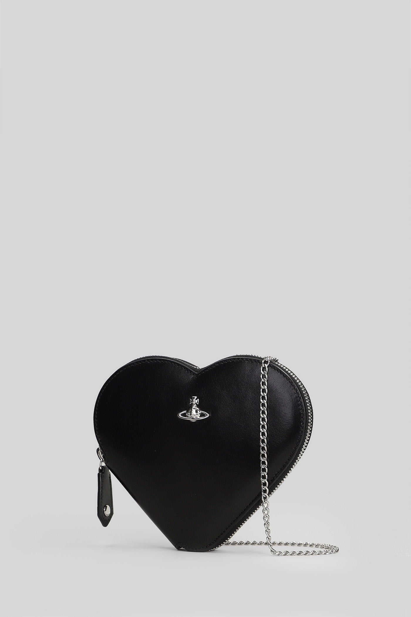 Shoulder Bag Black Leather Borse