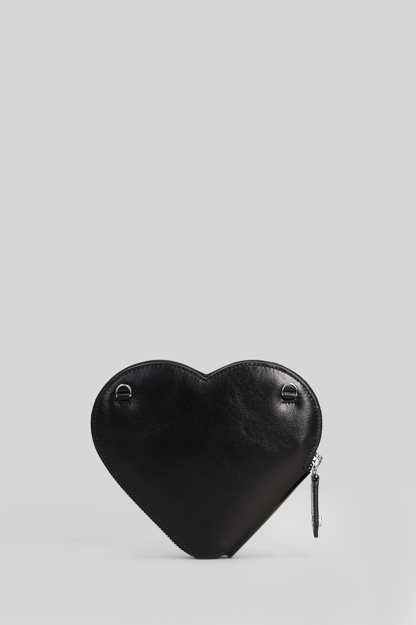 Shoulder Bag Black Leather Borse