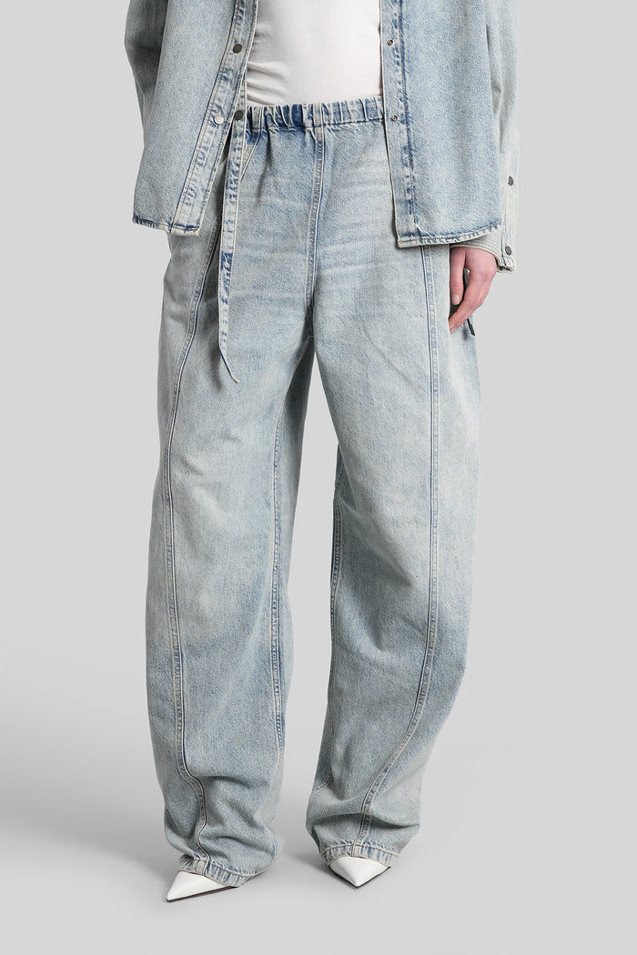 Angel Jeans Blue Cotton Abbigliamento