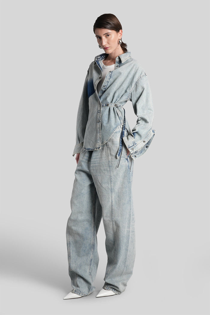 Angel Jeans Blue Cotton Abbigliamento